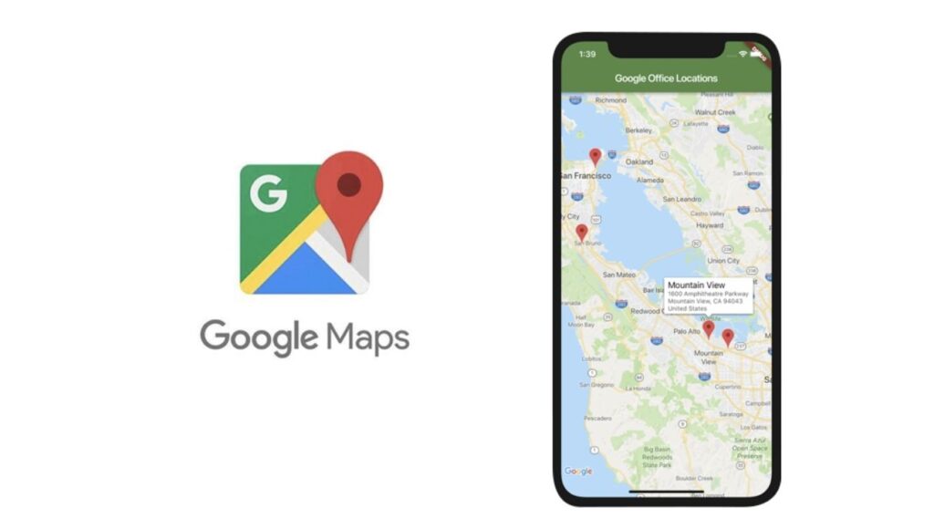 google maps app