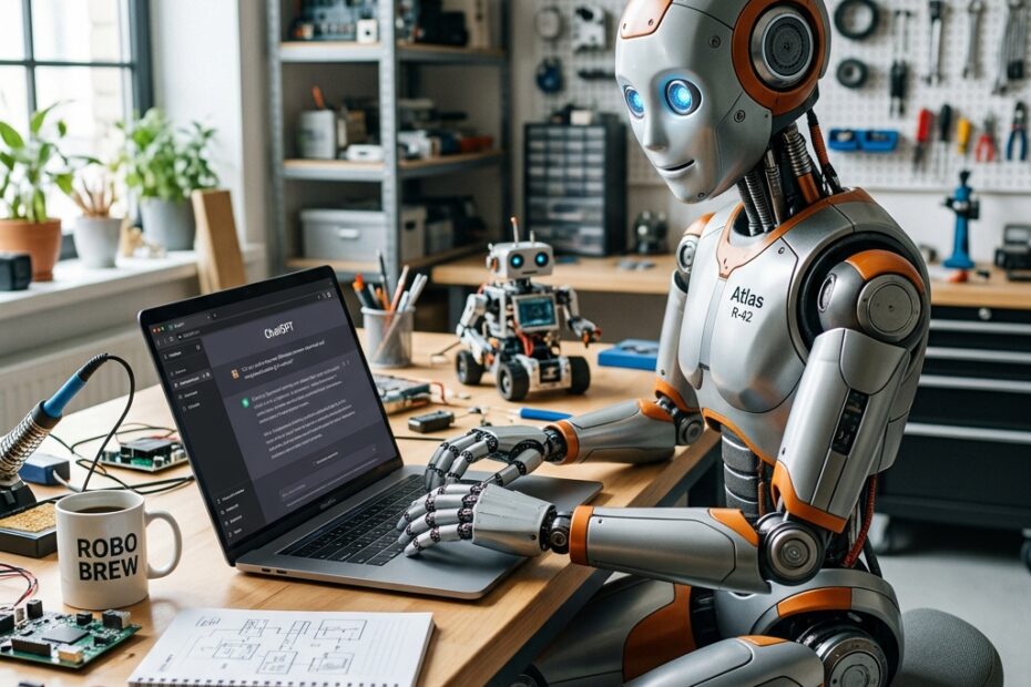 robo usando o ChatGPT plus